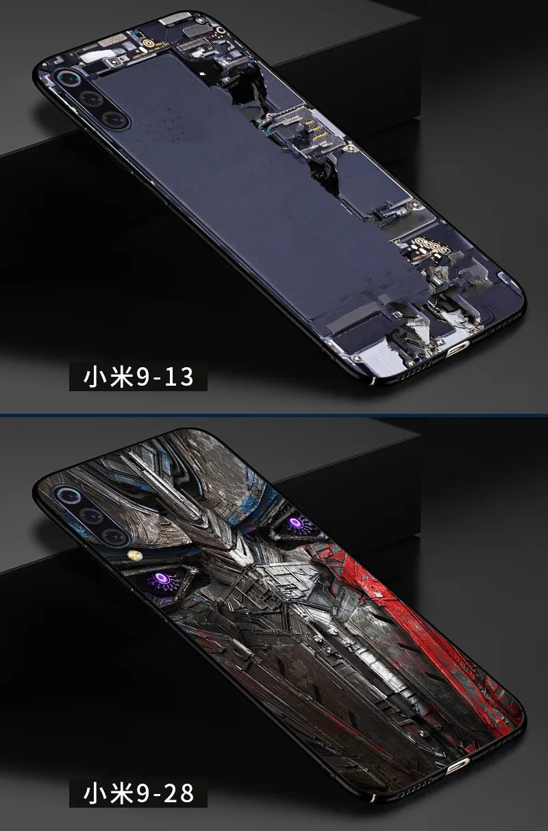 Xiaomi mi 9 Чехол Жесткий pc матовый против царапин чехол для Xiaomi mi 9 mi 9 mi 6 a2 mi 8 mi 8 mi x 2 3 mi x2s redmi note 5 6 7 Play max 3