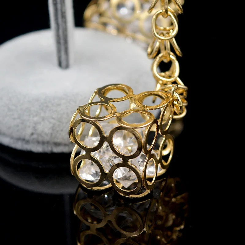 Sunny Jewelry Висячие серьги, модные ювелирные изделия для женщин, изысканные ювелирные изделия, циркониевые полые квадратные серьги для свадьбы