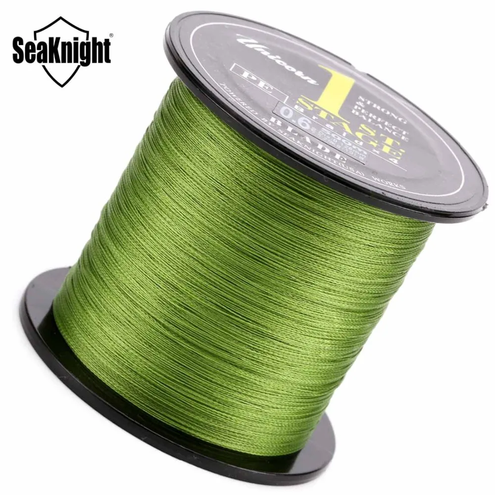 SeaKnight ЛЕЗВИЯ Серии 500 М Плетеные Лески 4 Пряди 8 60LB Япония ЧП Multifilament Рыбалка