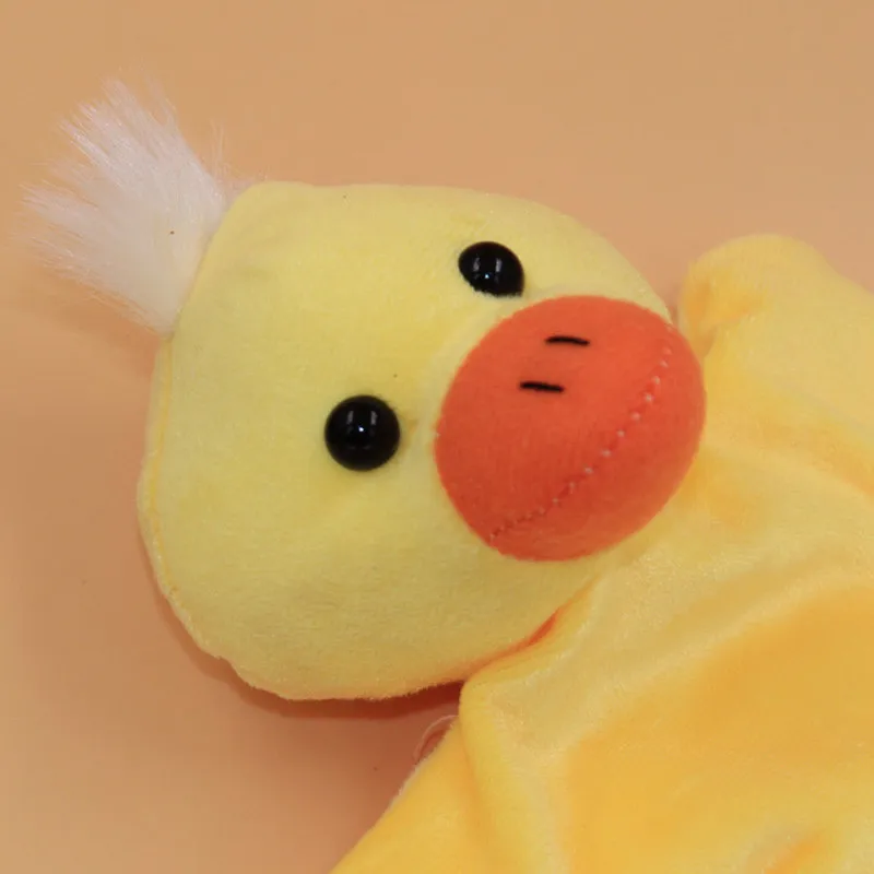 Hot Sale Baby Kids Child Duck Animal Finger Puppet Infant Kid Toy Plush Toys Fun Antistress Novelty Funny Stress W509 | Игрушки и хобби