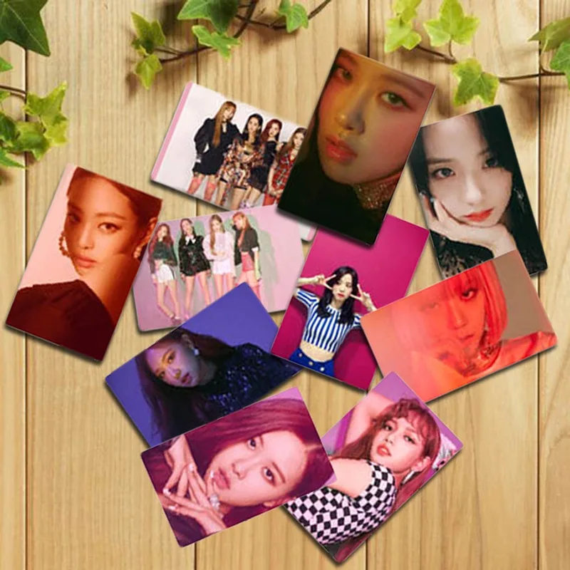 30 шт./компл. K-POP BLACKPINK альбом квадратный дважды альбом для летних ночей, а также для самодельные Бумага ЛОМО карта фото карты HD Фотокарта