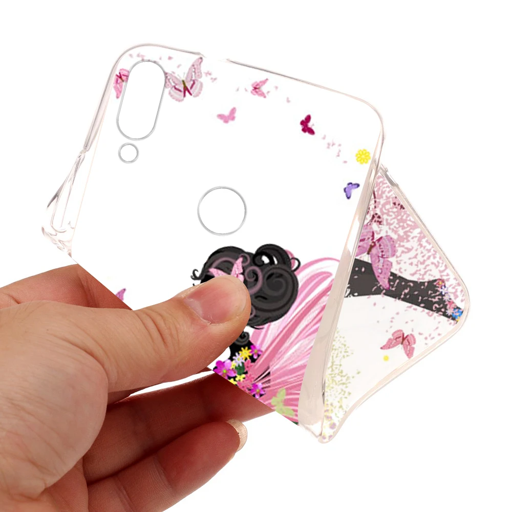 A 6,09 ''для huawei Y6 Мягкий силиконовый чехол TPU чехол для телефона для Coque huawei Y6 чехол для Y 6 6 лет модные тонкие чехлы