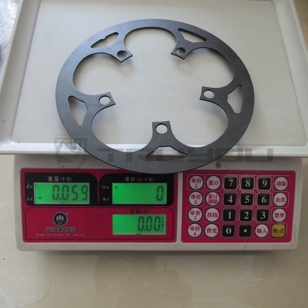 TRUYOU 110 BCD крышка цепи из алюминиевого сплава 42T 44T 46T 48T 50T 52T 53T Защитная крышка для велосипедной цепи