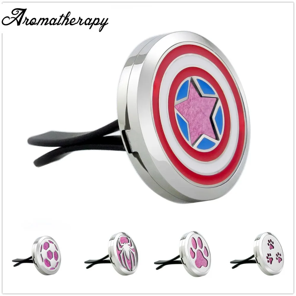 Эмаль 30 мм Автомобильный диффузор для эфирных масел медальон ароматерапии |