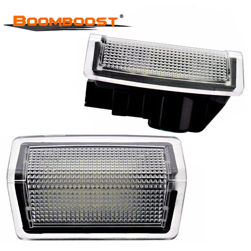 Белая SMD3528 светодиодная лампа освещения подножки 2 шт. для Mercedes W204 W176 W246 W212 4D/5D W166