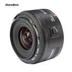 Объектив YONGNUO YN 35 мм, объектив F2 1:2 AFMF, широкоугольный фиксированныйосновной объектив с автофокусом для Nikon, Canon