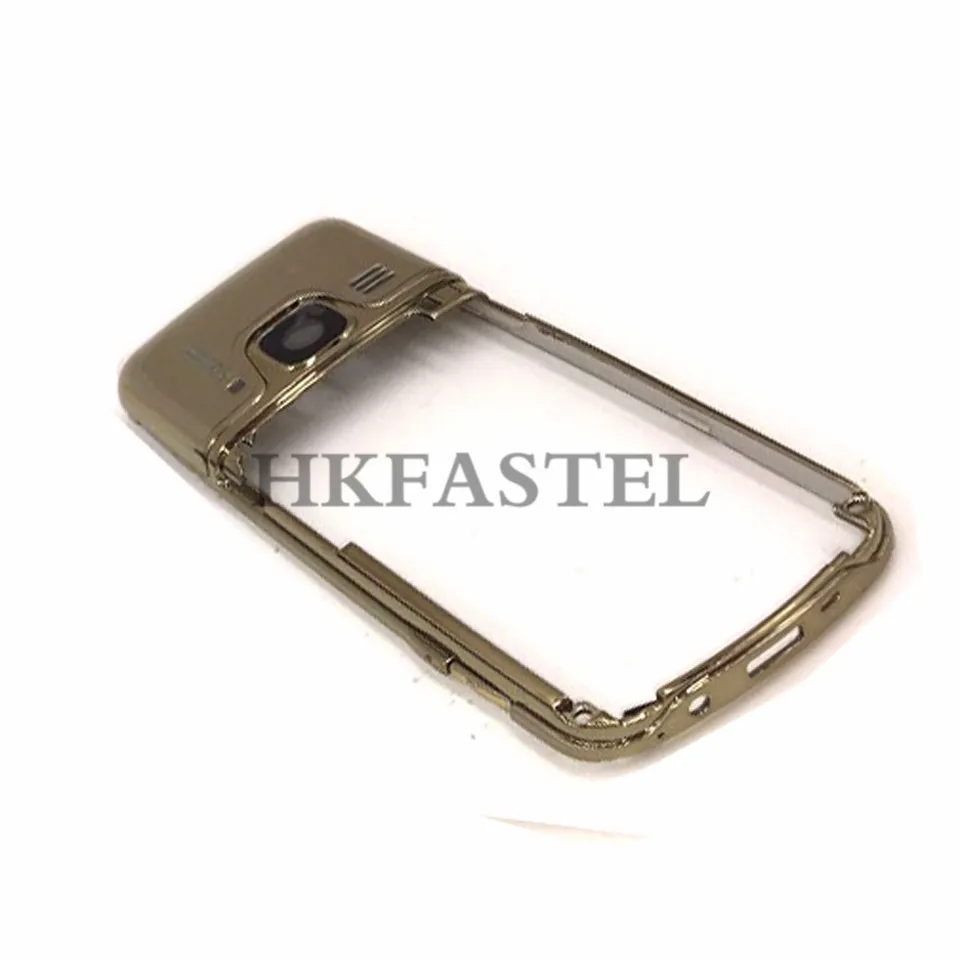 Корпус HKFASTEL для Nokia 6700 classic 6700c мобильный телефон средняя рамка чехол с объективом