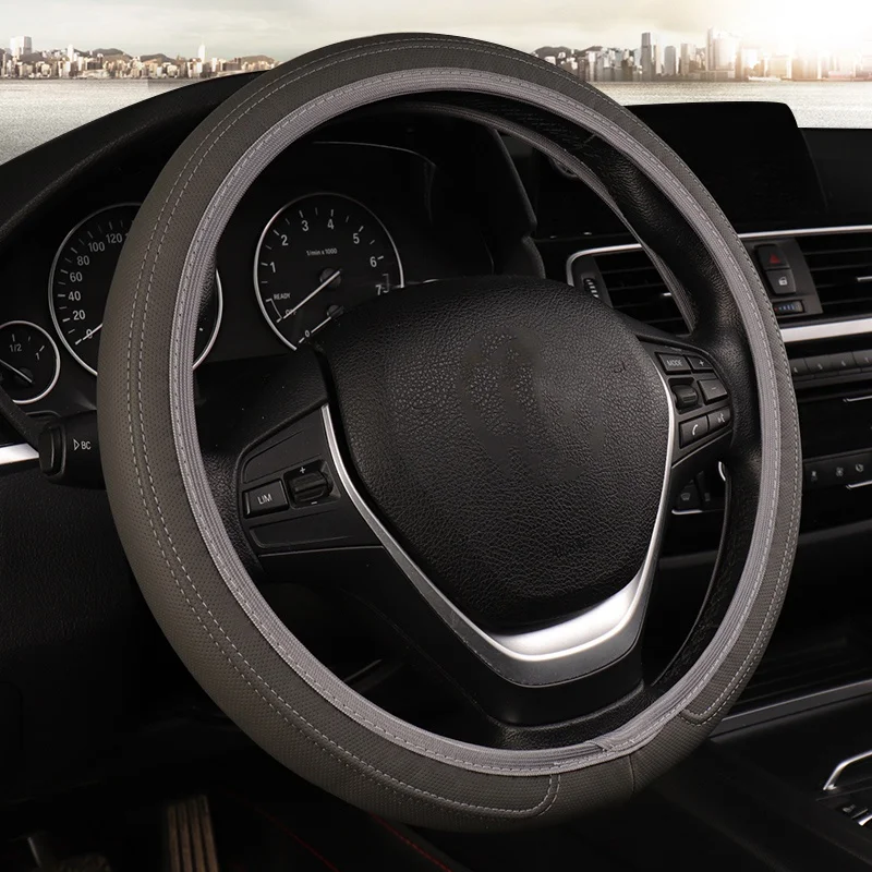 Обтекаемая кожа эластичный тип без внутренней отделки|Чехлы на руль| |