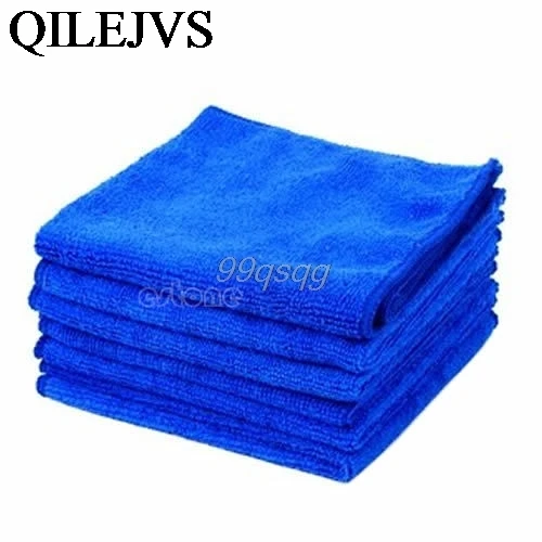 

6Pcs Microfiber Towel Car Cleaning Wash Clean Cloth Super Soft Plush 30cmX30cm Drop shipping