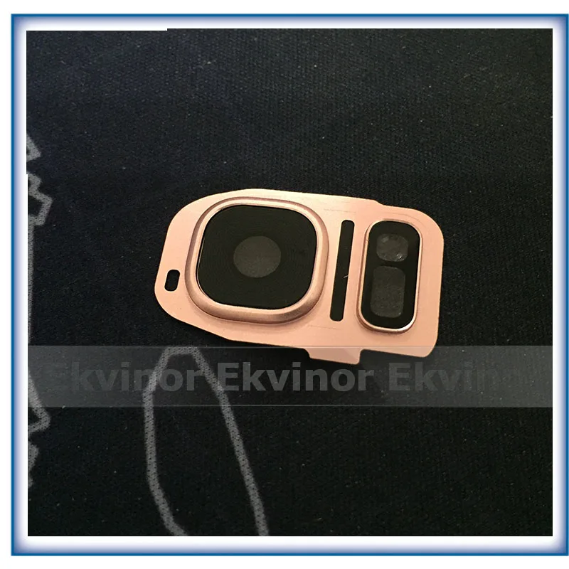 Оригинальный стеклянный объектив для камеры Samsung Galaxy S7 / Edge металлический