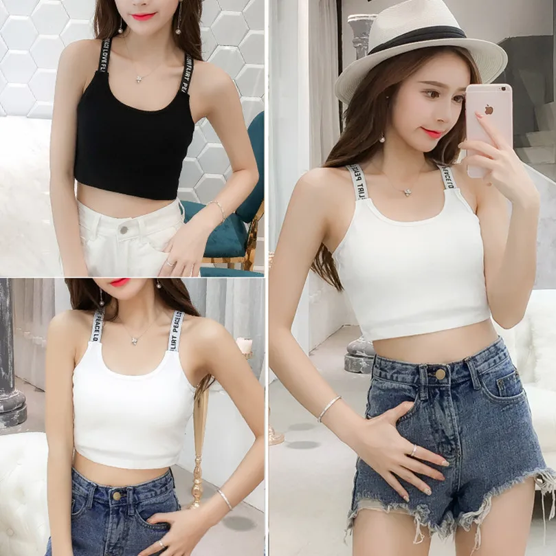 Женский укороченный мягкий бюстгальтер бюстгальтер-майка для фитнеса тянущиеся