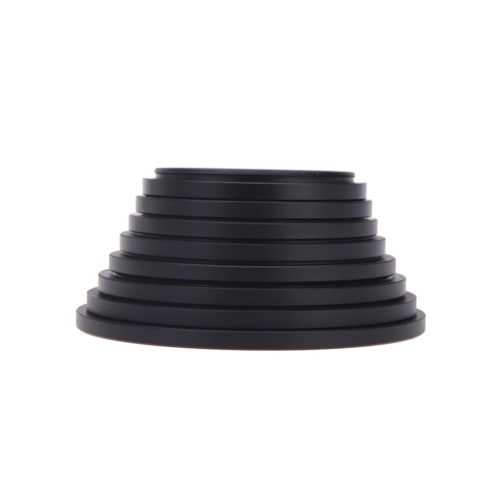

49mm-82mm 8pcs Filter Step Up Rings Adapter 49/52/55/58/62/67/72/77/82mm Photography Camera Lens Accessories Photo Stduio Video