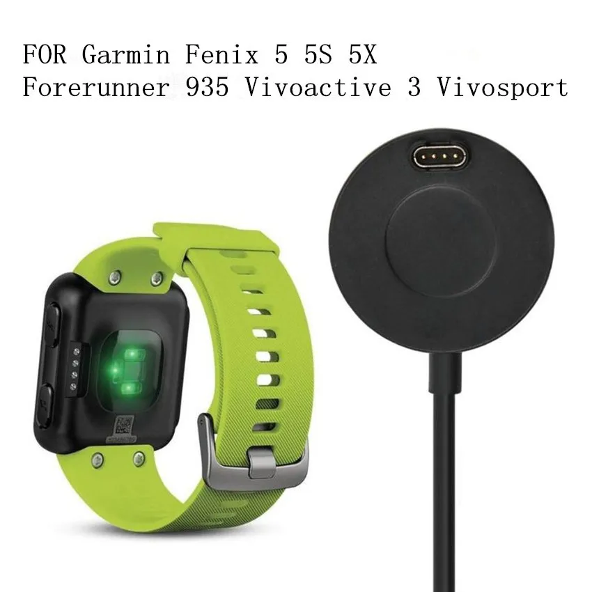 Подходит для Garmin 5S 5X Forerunner 935 Смарт часы зарядное устройство быстрой