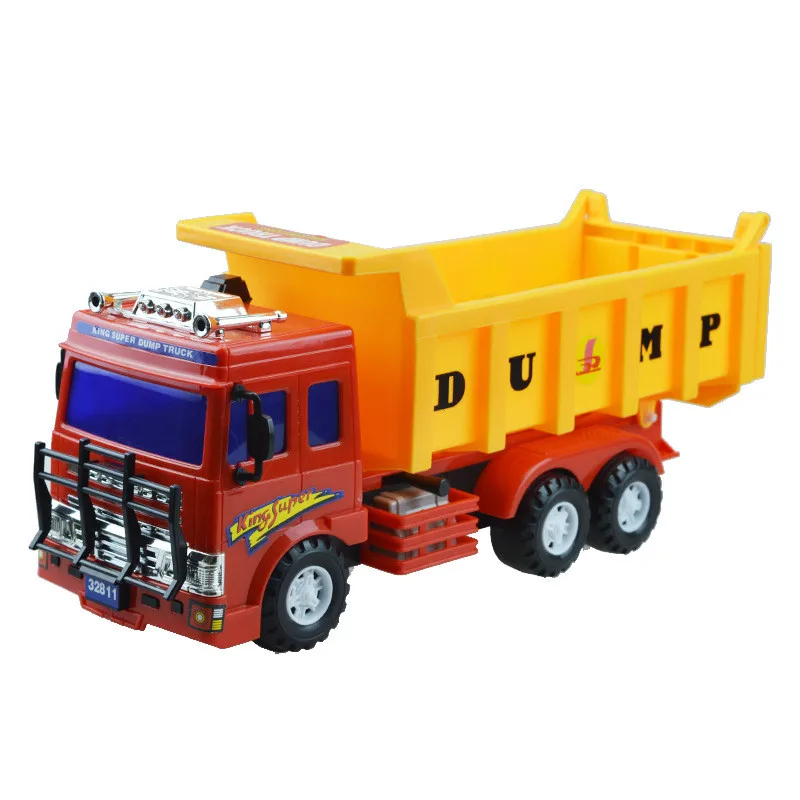 1 шт. автомобиль игрушечный инженерный самосвал супер большой пластиковый литый
