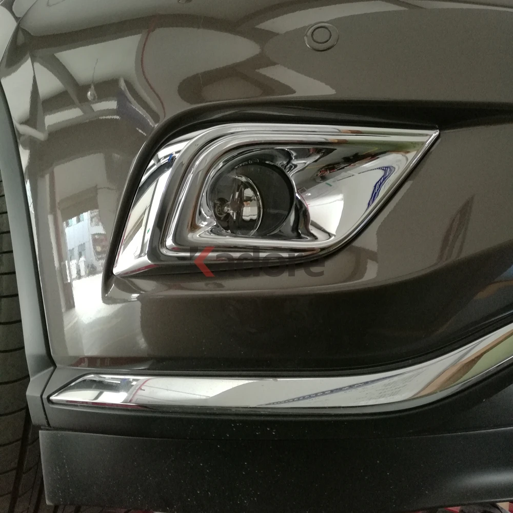 Подходит для Nissan Murano ABS Chrome передняя противотуманная фара противотуманных фар Крышка отделка автомобиля защиты внешние аксессуары