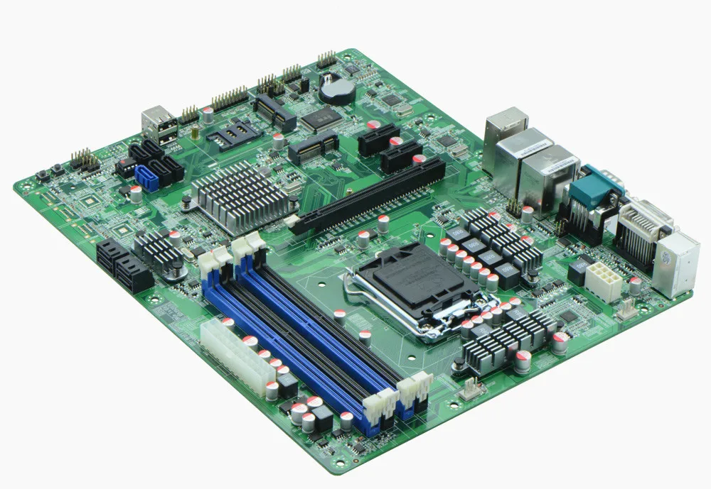 10 * SATA + 2 RJ 45 LAN COM 24pin ATX Power NVR Материнские платы industrial|motherboard motherboard|atx motherboardmotherboard atx |