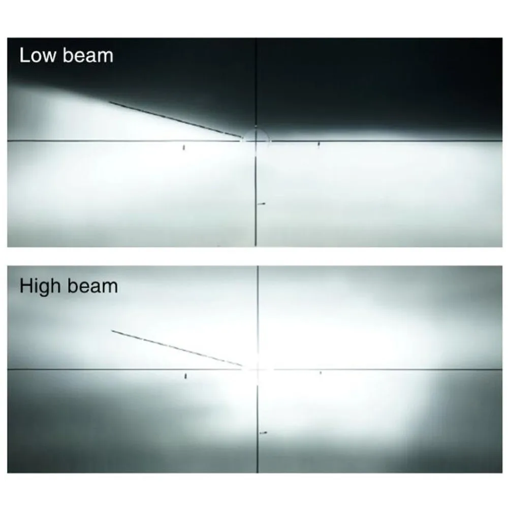 Противотуманные дневные ходовые огни для автомобиля 1 пара H4 H7 H11 Φ 50 Вт 6000 лм H8 H9