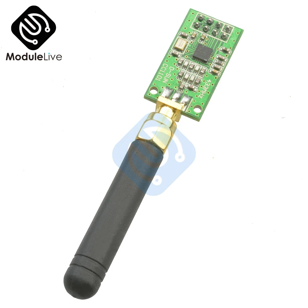 CC1101 беспроводной RF приемопередатчик плата 315 МГц 433 868 915 SMA антенна модуль 30mA GFSK MSK
