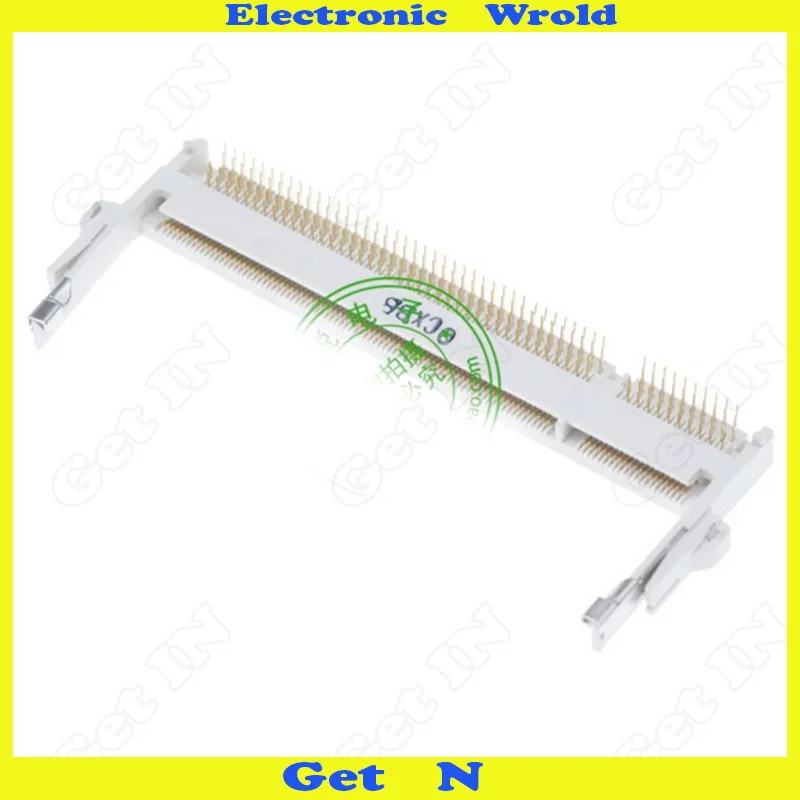 5 шт. для разъема Foxconn DDR2 200Pin 1 8 В DIMM 4 3 мм|connector 1/4|connector 2connector 20 |