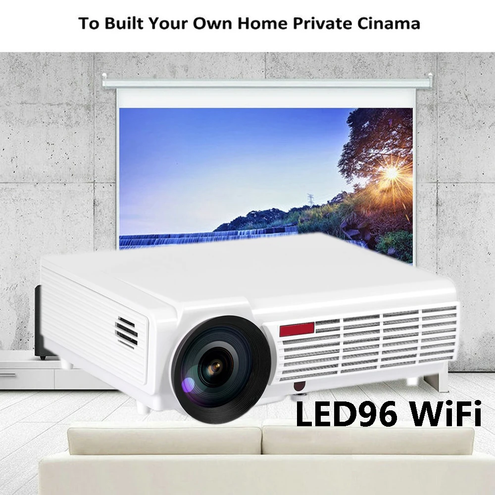 LED 96 + BT96 проектор Android wifi 1280*800 Full HD 1080p видео 3D светодиодный для дома