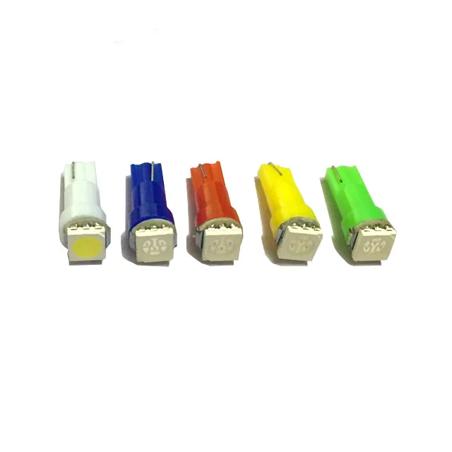 100 X T5 37 58 70 73 74 1 smd 5050 автомобильный клиновидный instrumnet индикатор световая