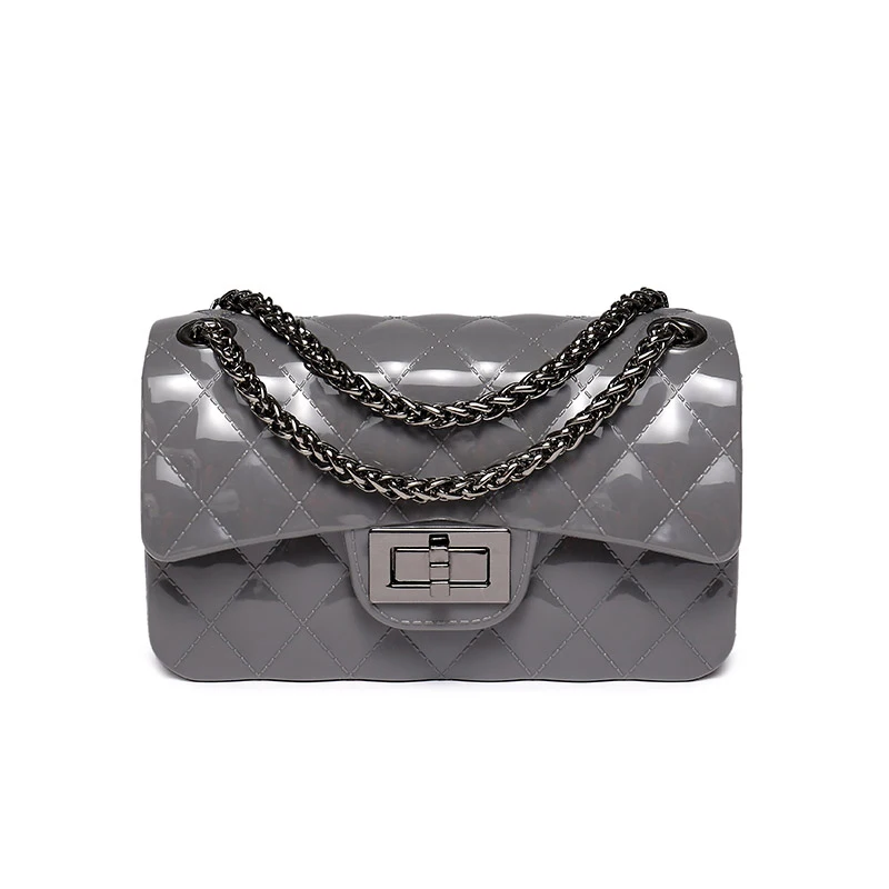 Летняя стильная маленькая сумка для женщин из ПВХ желе сумки повседневные Модные