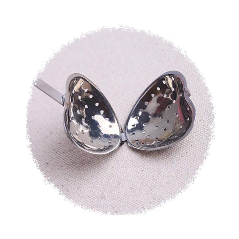 Ложка ситечко для чая в форме сердца кухонный гаджет инструмент из нержавеющей