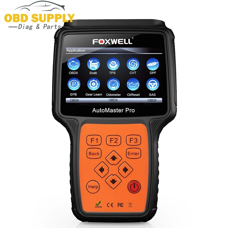 Foxwell NT644 PRO OBD2 диагностики авто сканер БД 2 автомобиля полный Системы масла сброса