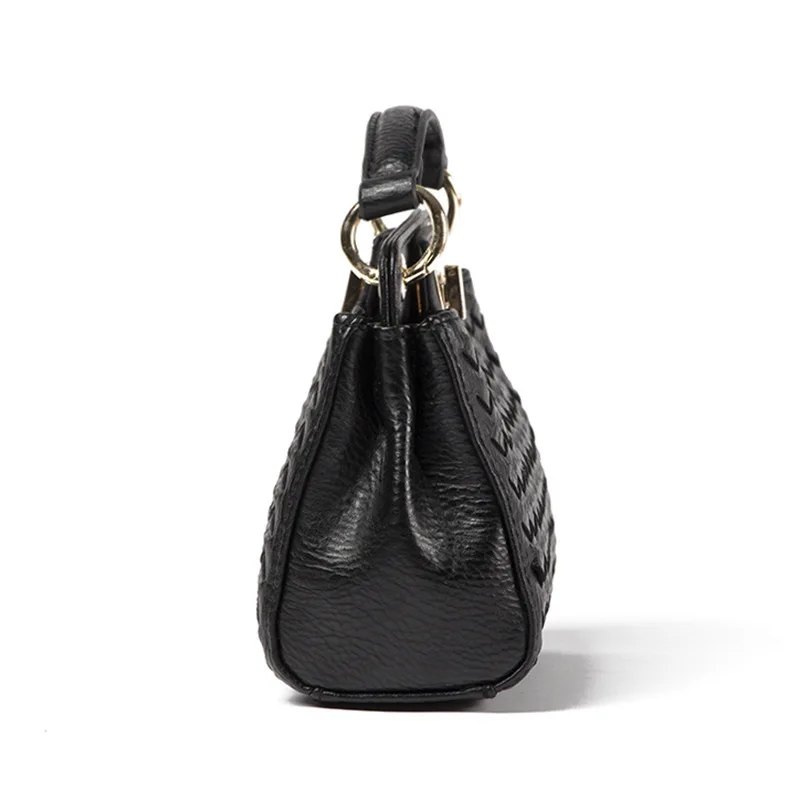 SUNMEJOY Переплетение Моды peekaboo мини tote сумки высокого качества искусственная кожа