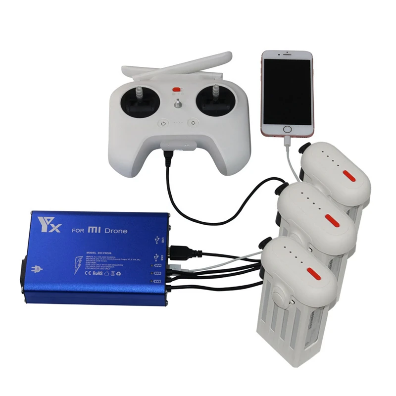 STARTRC для Xiao mi Drone RC Quadcopter с Запчасти фотоаппаратов 3 в 1 батарея и зарядное