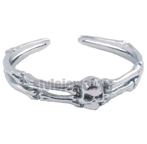 Женский и мужской Браслет-манжета классический Байкерский браслет из