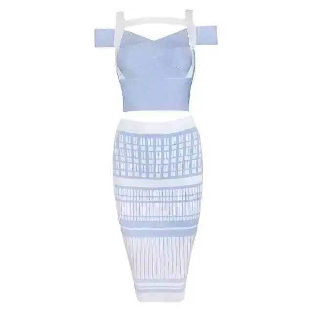 Комплект из двух предметов Небесно голубые шорты топ с рукавами до колен