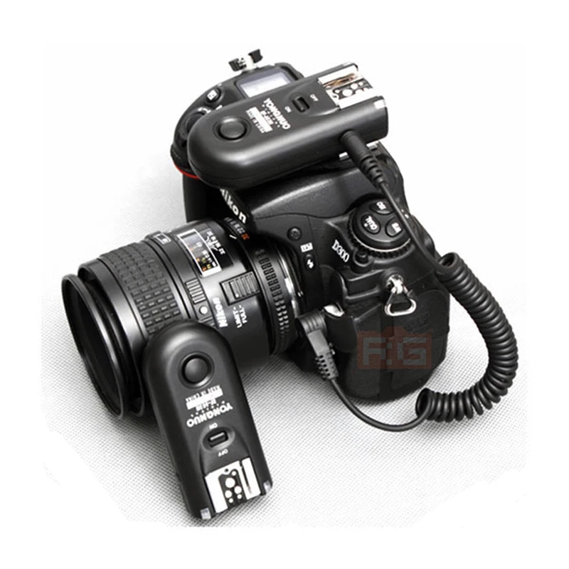 Беспроводной триггер для вспышки YONGNUO RF 603 II RF603II 2 трансивера камер Canon Nikon и YN 560III