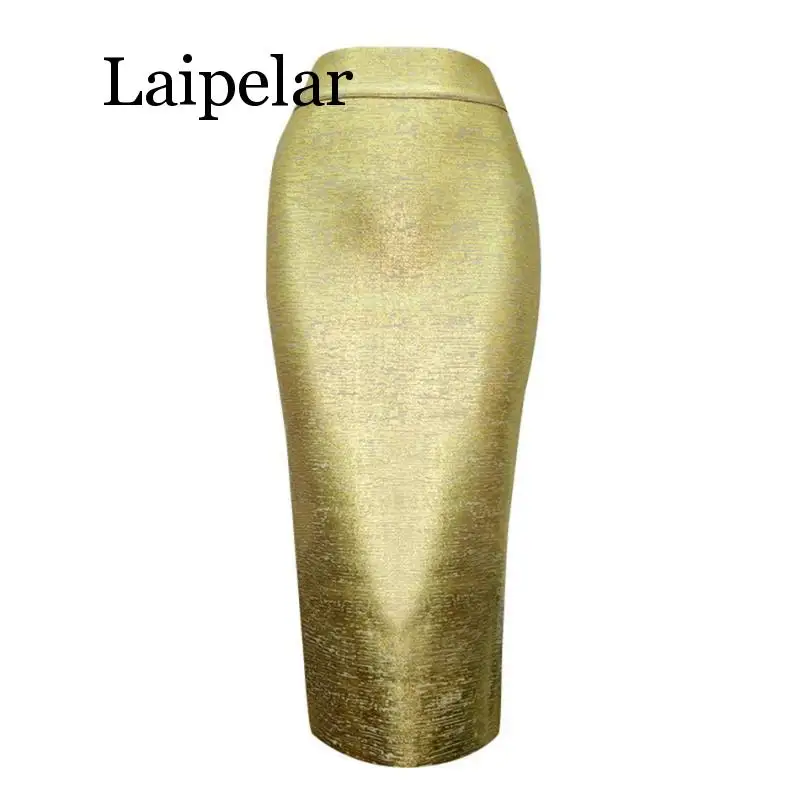 

Женская юбка-карандаш Laipelar, облегающая юбка до середины икры с высокой талией, в стиле звезд, для ночного клуба, лето 2019