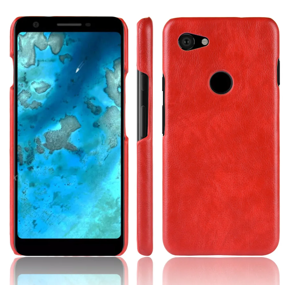 Кожаный жесткий чехол личи для Google Pixel 3A 3 XL Pixel3 LG Q7 G8 V40 V50 ThinQ K40 K12 Plus Stylo 5 |
