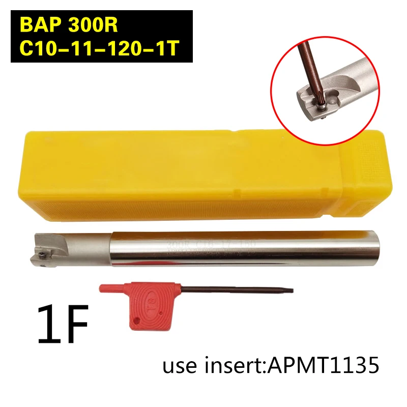 BAP 300R C10 11 120L 1T инструмент фреза держатель для APMT1135 PDER + 1 шт ключ дюймовый стандарт