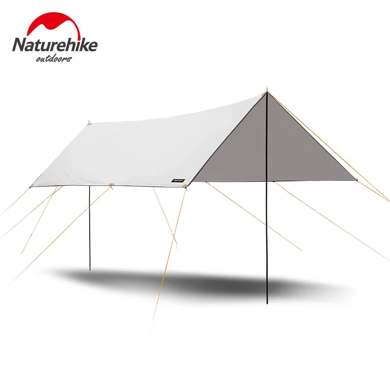 Naturehike сверхлегкий тент палатки брезент парк беседка пляж Зонт Палатка 4*3*2 м Кемпинг Брезент Водонепроницаемый Открытый Отдых навес