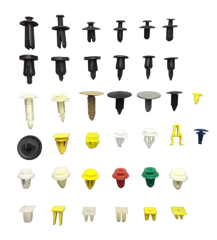 Новинка 500 шт. универсальные зажимы для автомобильных бампера заклепки дверная