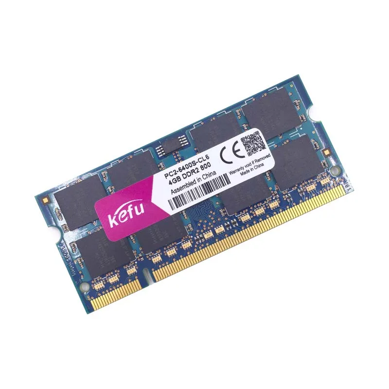 Ноутбук KEFU so dimm 1 ГБ 2 4 Гб ddr2 800 оперативная память sdram Память ram МГц sodimm|2gb 800mhz sodimm|ram