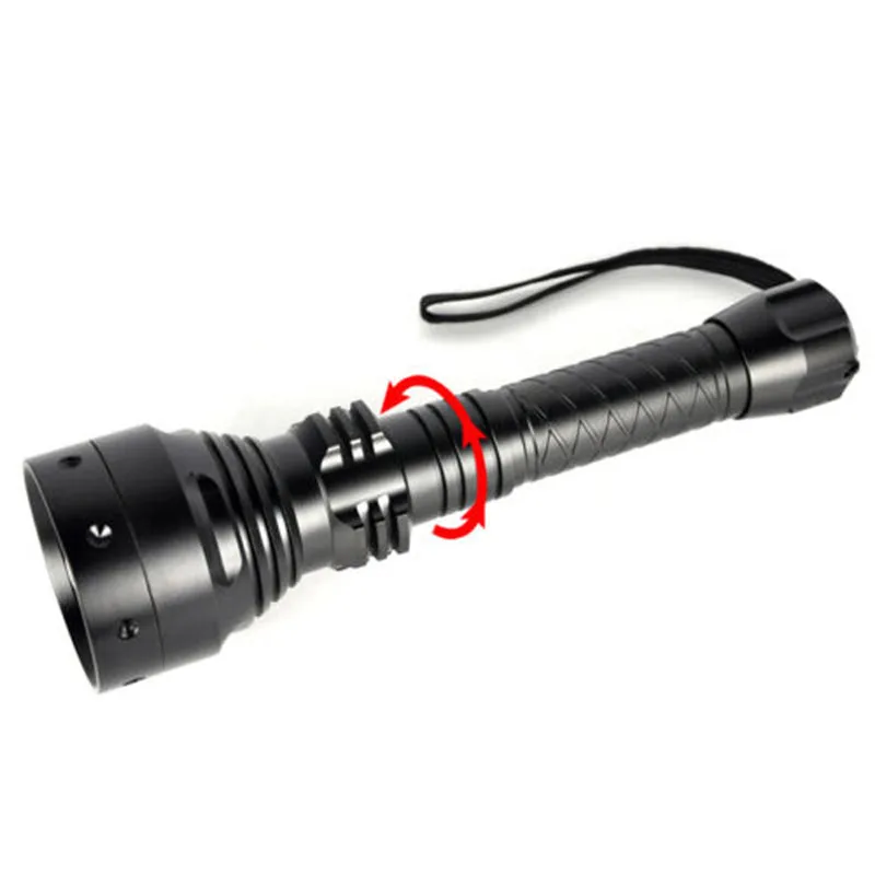 Фонарик 10 Вт IR 850nm T50 LED 2*18650 Дальний инфракрасный охотничий фонарь с ночным