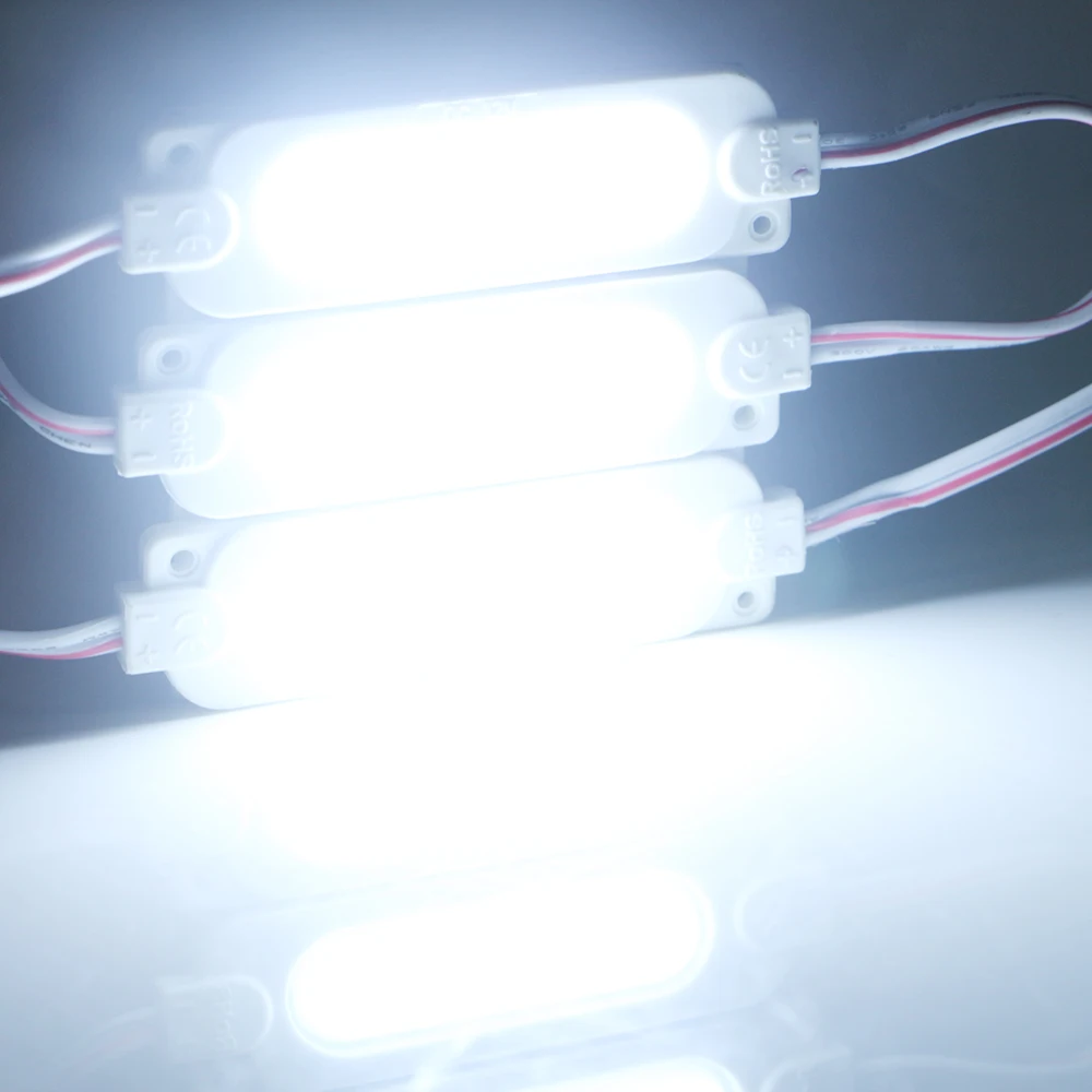 30 шт./лот Гибкая полоса света 5730 6 SMD СВЕТОДИОДНЫЙ модуль впрыска Лампа 12В
