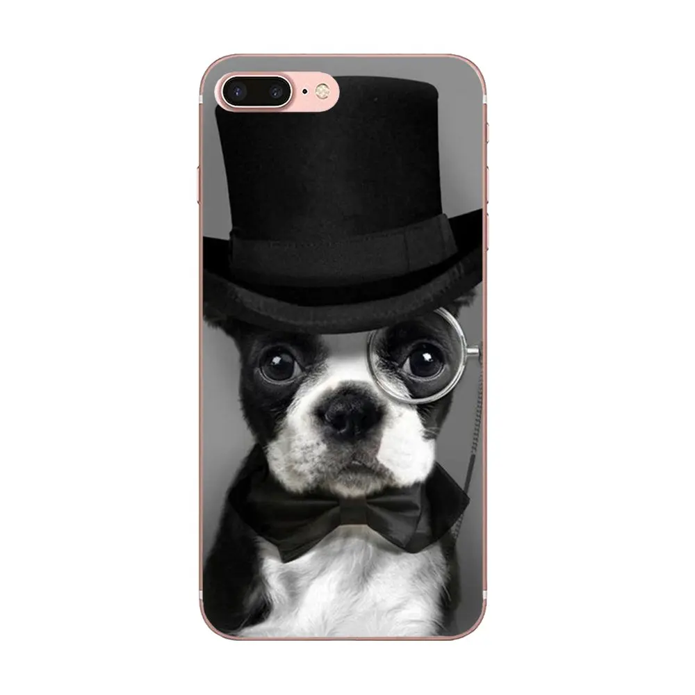 Boston Terrier Dog Puppies для Huawei P8 P9 P10 P20 P30 Mate 7 8 9 10 20 Lite Plus Pro 2017 чехол телефона | Мобильные