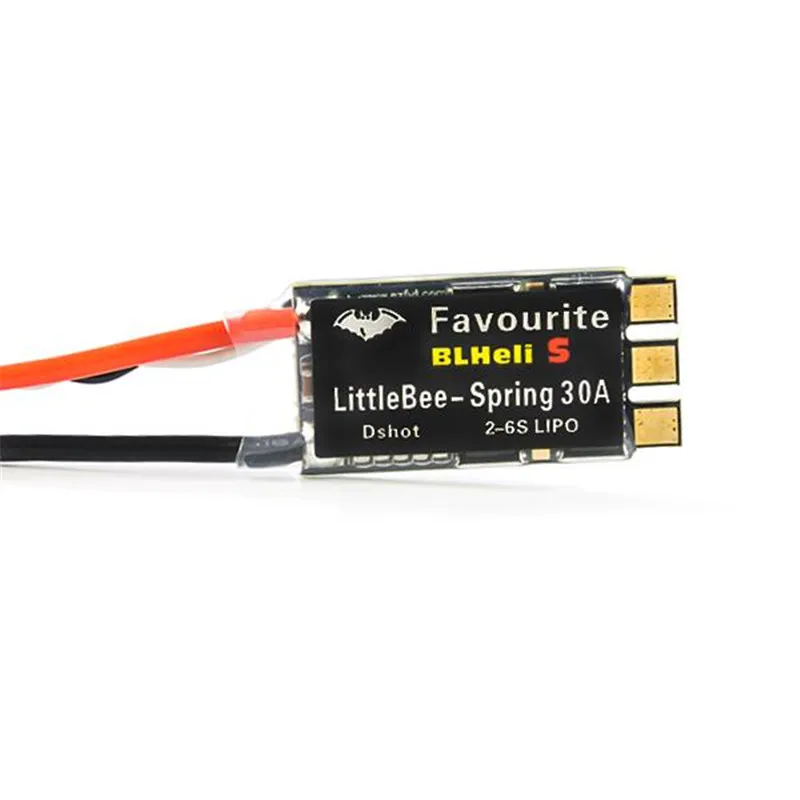 Горячая продажа любимый LittleBee Весна 30A ESC Blheli S Dshot OPTO 2 6S поддержка Mulitshot Oneshot42 OneShot125