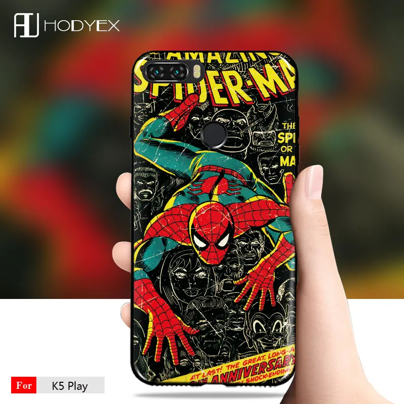 Силиконовый чехол для телефона Lenovo K5 Play из ТПУ с милым мультяшным рисунком задняя