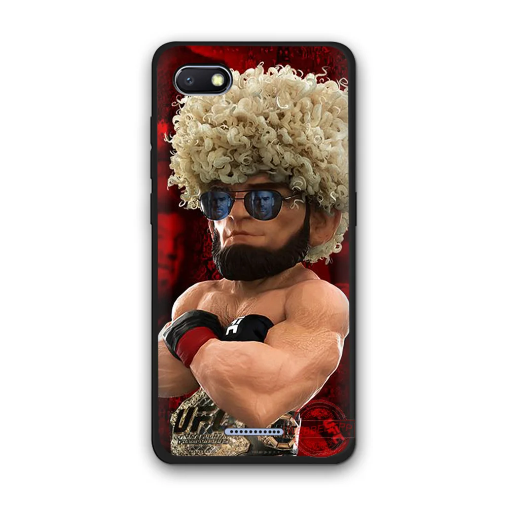 WEBBEDEPP Habib Nurmagomedov TPU Phone Case for Redmi Note 6Pro 7Pro 4A 4X 5 5A 6A 8A 7 S2 note 8 |