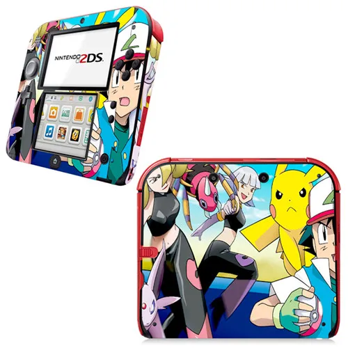 YS-2DS0012 Виниловая наклейка на кожу наклейка для 2DS Скины Наклейка s для nintendo 2DS виниловая Защитная Наклейка-для Pokemon GO - Цвет: YS-2DS0012