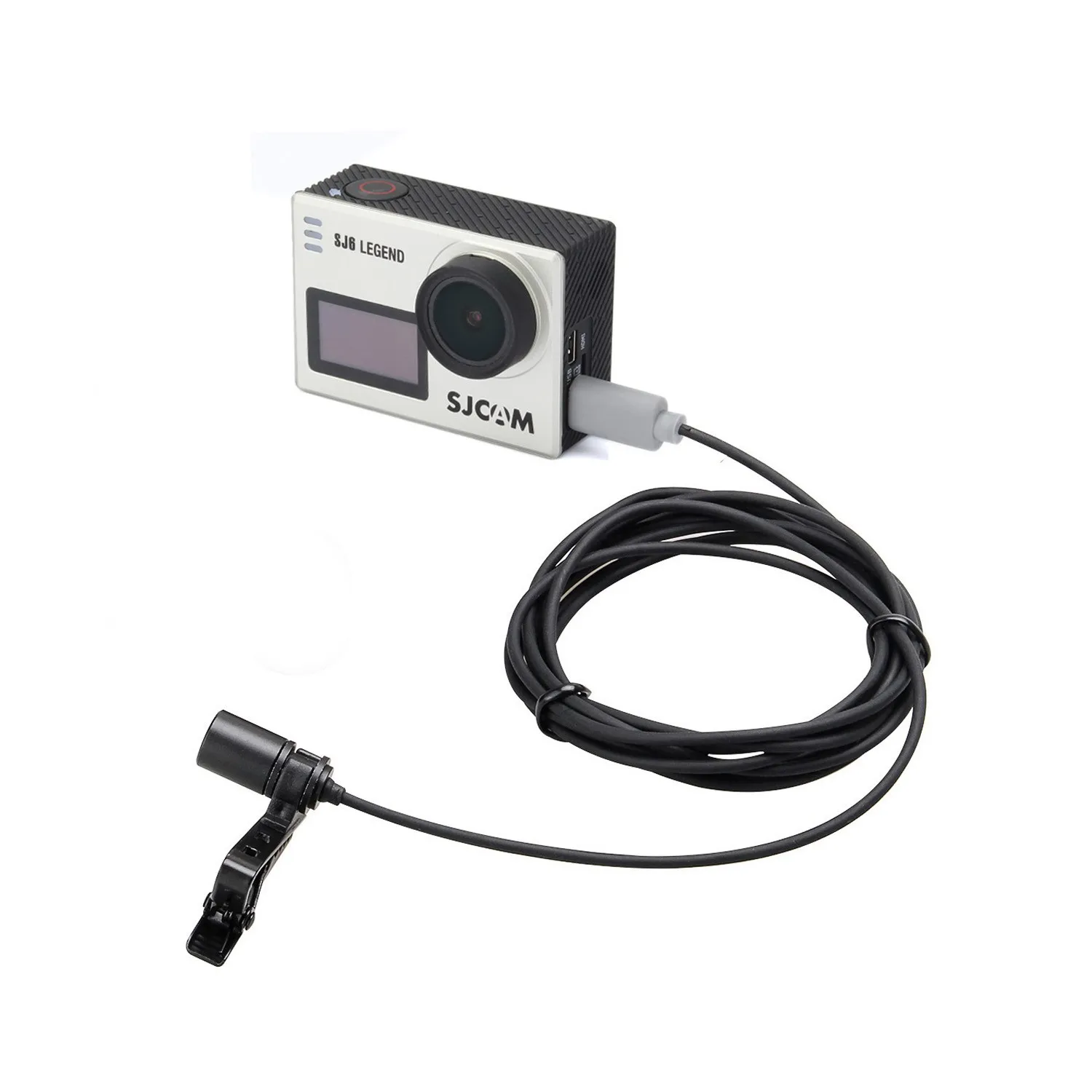 Микрофон EACHSHOT ES-JPXLavalier всенаправленный конденсаторный микрофон с зажимом для SJCAM