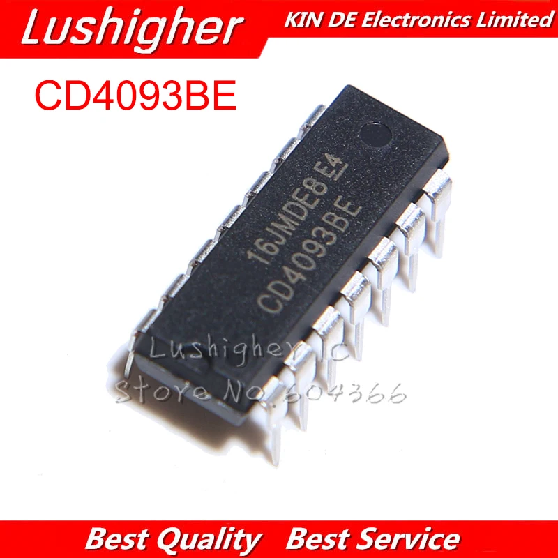 

10PCS CD4093BE DIP14 CD4093 DIP New Original IC