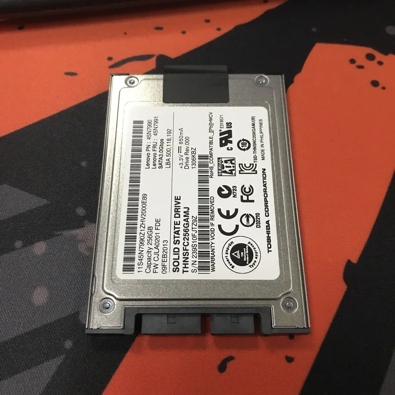 Твердотельный накопитель TOSHIBA Micro SATA 256 ГБ SSD 1 8 &quot256G для X300 X301 T400S T410S T410SI 2530P 2540P 2730P