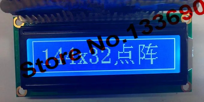 1 шт 14432 144X3 2 ЖК-дисплей STN Graphic ST7920 SPI последовательный 5v Размеры 80x36 мм совместимый